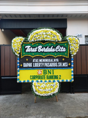 Papan Bunga Duka di Kebonbaru