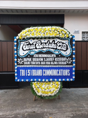 Papan Bunga Duka di Kebonbaru
